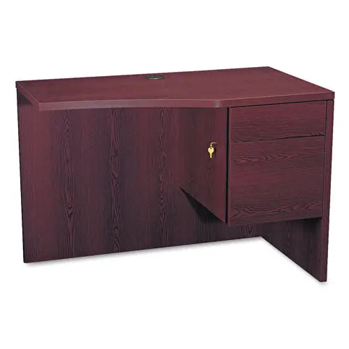 10500 Series Curved Return, Right, 42W X 18-24D X 29 1-2H, Mahogany 1