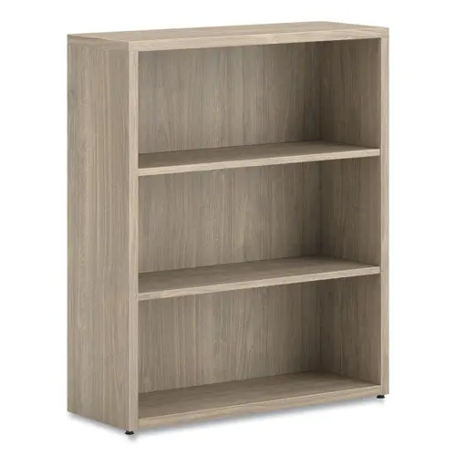 10500 Series Laminate Bookcase, Three Shelves, 36" X 13" X 43.75", Kingswood Walnut 1
