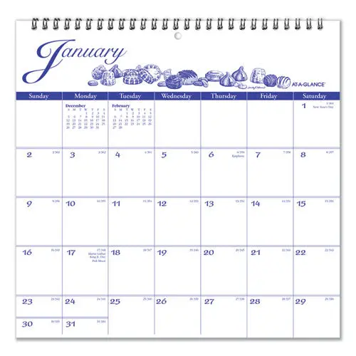 12-Month Illustrator’S Edition Wall Calendar, 12 X 12, Illustrations, 2021 1