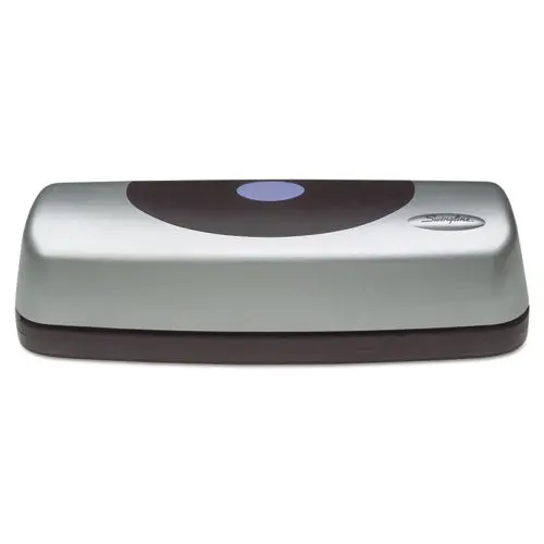 15-Sheet Electric Portable Desktop Punch, Silver-Black 1