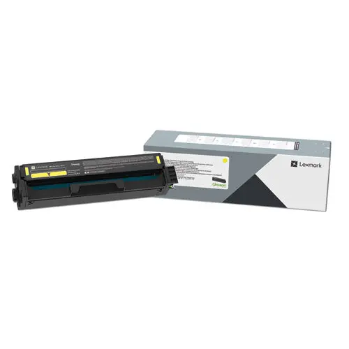 20N10y0 Return Program Toner, 1500 Page-Yield, Yellow 1
