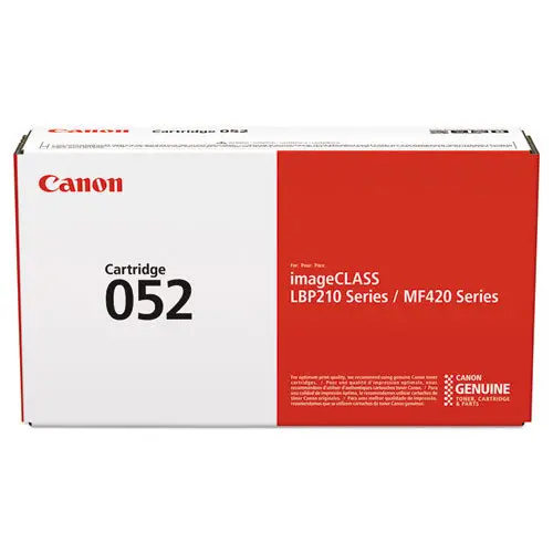 2199C001 (052) Toner, 3,100 Page-Yield, Black 1