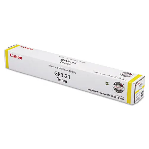 2802B003aa (Gpr-31) Toner, 27000 Page-Yield, Yellow 1