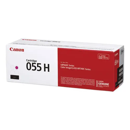 3019C001 (055H) High-Yield Toner, 5,900 Page-Yield, Magenta 1