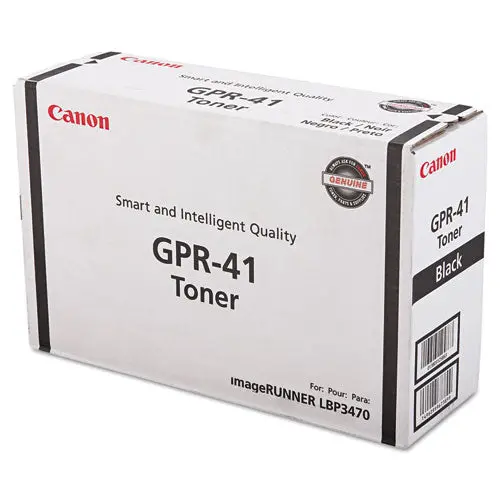 3480B005aa (Gpr-41) Toner, 6400 Page-Yield, Black 1