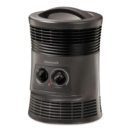 360 Surround Fan Forced Heater, 1,500 W, 9 X 9 X 12, Gray 1