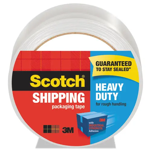 3850 Heavy-Duty Packaging Tape, 3" Core, 1.88" X 54.6 Yds, Clear 1