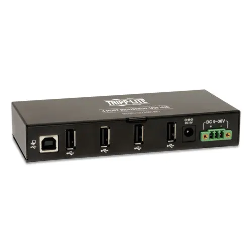 4-Port Usb 2.0 Mini Hub, Black 1
