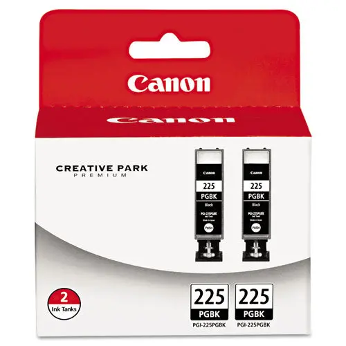 4530B007aa (Pgi-225) Ink, Black, 2-Pk 1