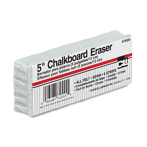 5-Inch Chalkboard Eraser, 5" X 2" X 1" 1