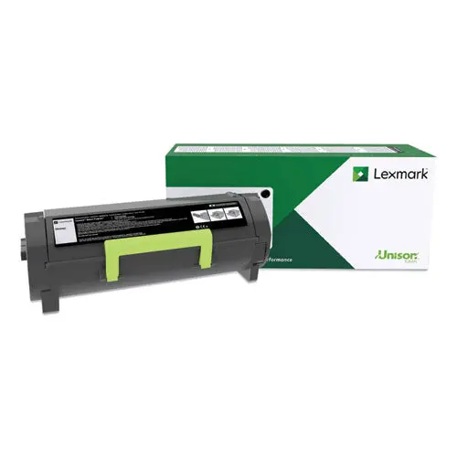 50F000g Return Program Toner Cartridge, 1,500 Page-Yield, Black 1