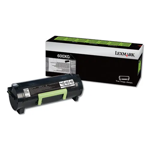 60F0x0g (600Xg) Return Program Extra High-Yield Toner, Black 1