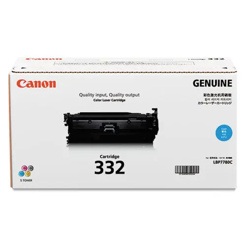 6262B012 (332) Toner, 6400 Page-Yield, Cyan 1