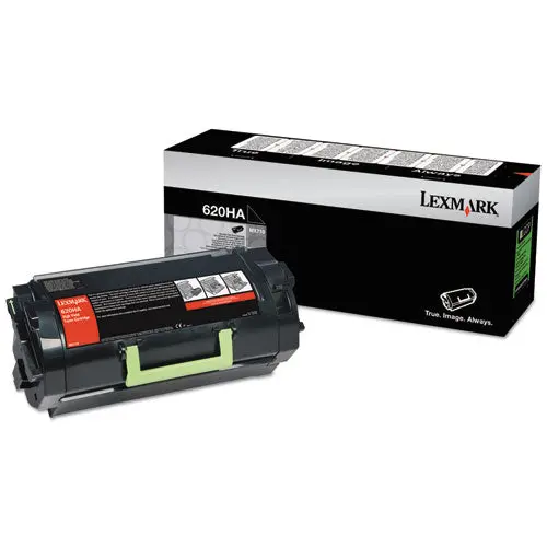 62D0ha0 High-Yield Toner, 25000 Page-Yield, Black 1
