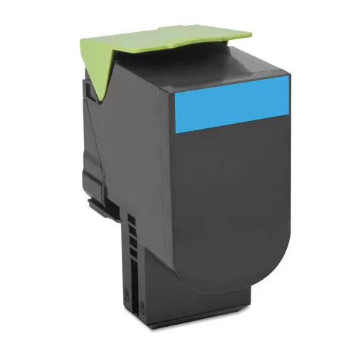 70C1hc0 Return Program High-Yield Toner, 3000 Page-Yield, Cyan 1