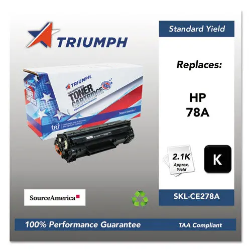 751000Nsh1099 Remanufactured Ce278a (78A) Toner, 2100 Page-Yield, Black 1