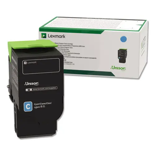78C1uc0 Return Program Toner, 7000 Page-Yield, Cyan 1