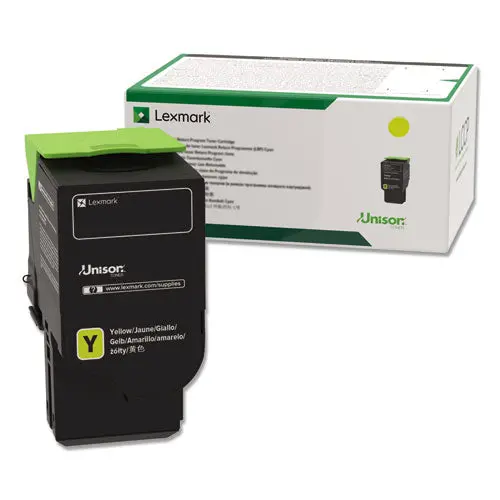 78C1uy0 Return Program Toner, 7000 Page-Yield, Yellow 1