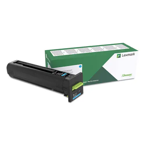 82K0hcg High-Yield Return Program Toner Cartridge, 17,000 Page-Yield, Cyan 1