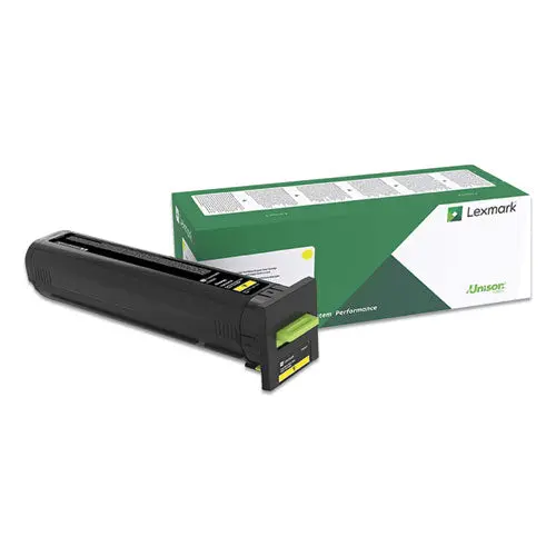 82K0hyg  High-Yield Return Program Toner Cartridge, 17,000 Page-Yield, Yellow 1