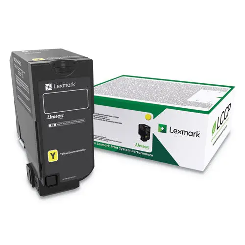 84C0hyg (Cx725) Unison High-Yield Toner, 16000 Page-Yield, Yellow 1