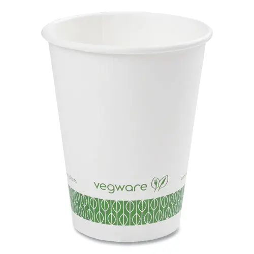 89-Series Hot Cup, 12 Oz, Green/White, 1,000/Carton 1