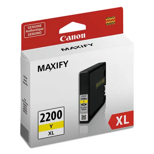 9270B001 (Pgi-2200Xl) High-Yield Ink, 1520 Page-Yield, Yellow 1