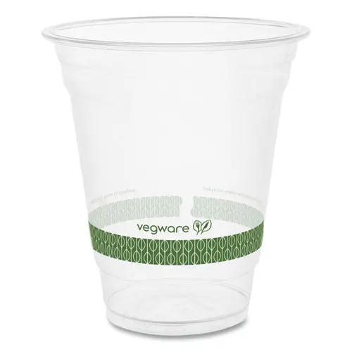 96-Series Cold Cup, 12 Oz, Clear/Green, 1,000/Carton 1