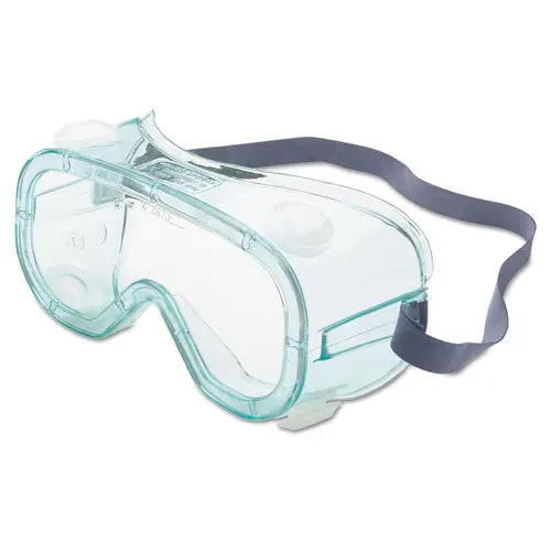 A610s Safety Goggles, Indirect Vent, Green-Tint Fog-Ban Lens 1