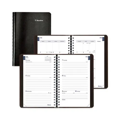 Academic Weekly-Monthly Planner, 8 X 5, Black Cover, 13-Month (Jul To Aug): 2022 To 2023 1
