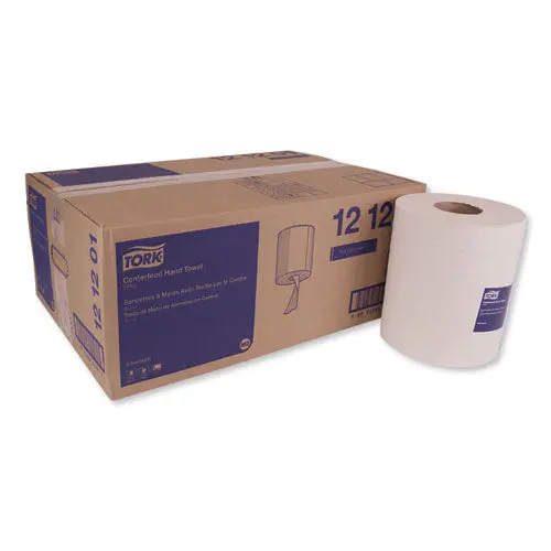 Advanced Centerfeed Hand Towel, 2-Ply, 9 X 11.8, White, 600-Roll, 6-Carton 1