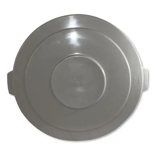 Advanced Gator Lids, For 55 Gal, Flat-Top, 26.4" Diameter, Gray 1