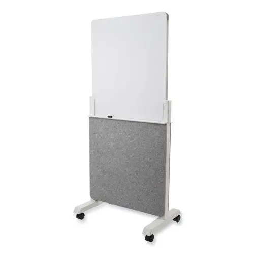 Agile Glass Dry-Erase Easel, 25.5 X 60.5, White Surface 1
