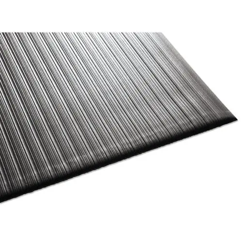 Air Step Antifatigue Mat, Polypropylene, 36 X 144, Black 1