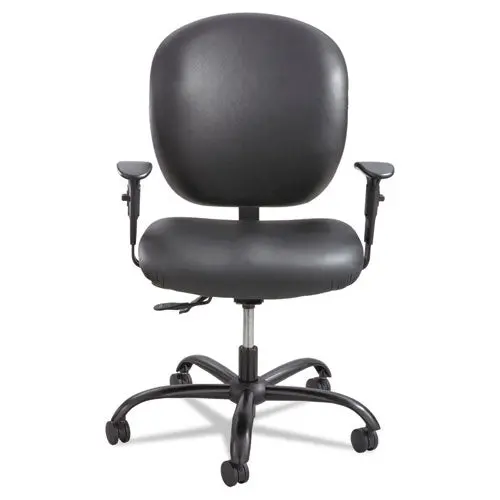 Alday Intensive-Use Chair, Supports Up To 500 Lbs., Black Seat-Black Back, Black Base 1