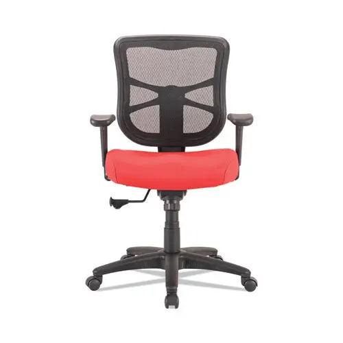 Alera Elusion Series Mesh Mid-Back Swivel-Tilt Chair, Supports Up To 275 Lb, 17.9" To 21.8" Seat Height, Red 1