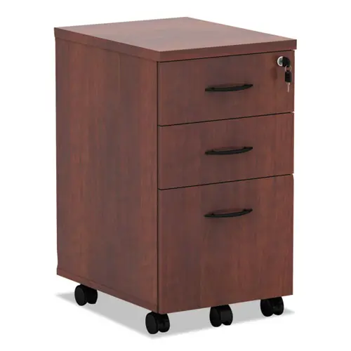 Alera Valencia Mobile Box-Box-File Pedestal File, 15.88W X 20.5D X 28.38H, Medium Cherry 1
