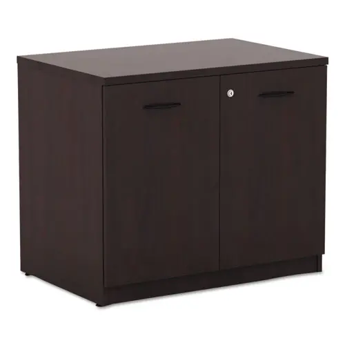 Alera Valencia Series Storage Cabinet, 34 1-8W X 22 7-8D X 29 1-2H, Mahogany 1