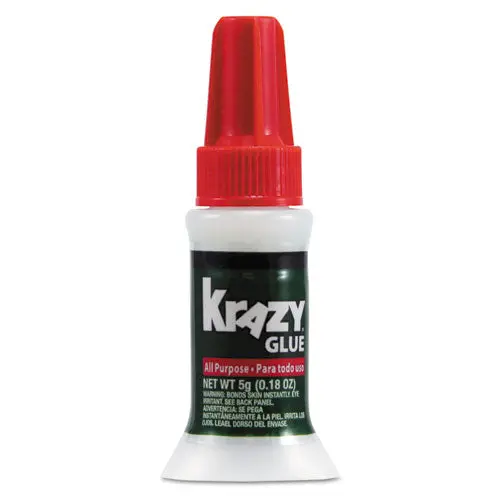 All Purpose Brush-On Krazy Glue, 0.17 Oz, Dries Clear 1