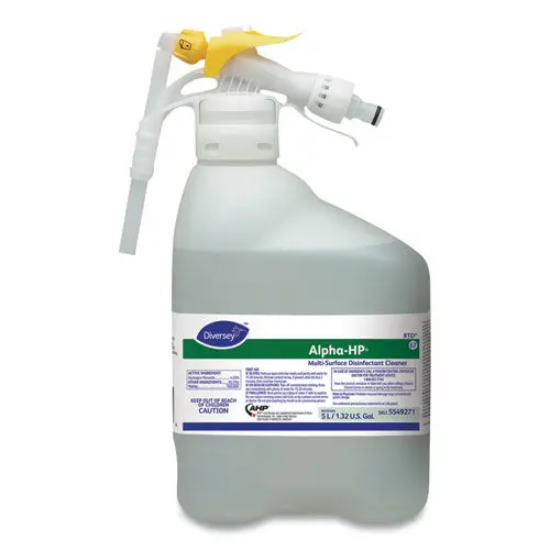Alpha-Hp Concentrated Multi-Surface Cleaner, Citrus Scent, 5000Ml Rtd Bottle 1
