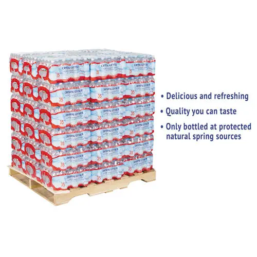 Alpine Spring Water, 16.9 Oz Bottle, 35-Case, 54 Cases-Pallet 1
