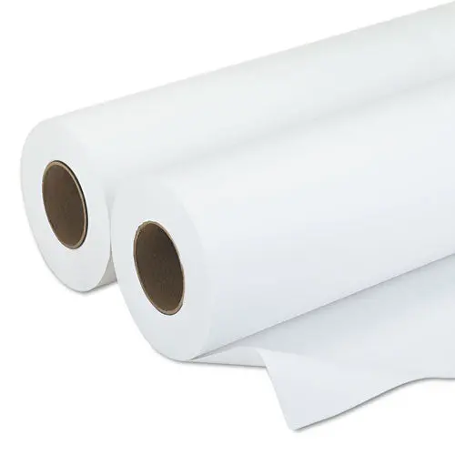 Amerigo Wide-Format Paper, 3" Core, 20 Lb, 30" X 500 Ft, Smooth White, 2-Pack 1