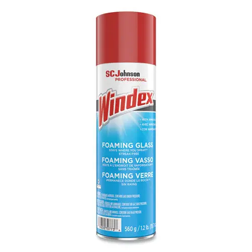 Ammonia-D Glass Cleaner, Fresh, 20 Oz Aerosol Spray, 6-Carton 1