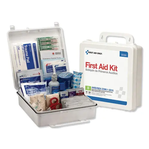 Ansi 2015 Compliant Class B Type Iii First Aid Kit For 50 People, 199 Pieces 1