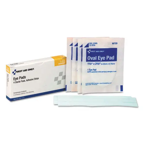 Ansi 2015 Compliant First Aid Kit Refill, 8 Pieces, 4-Box 1
