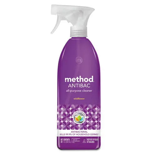 Antibac All-Purpose Cleaner, Wildflower, 28 Oz Spray Bottle 1