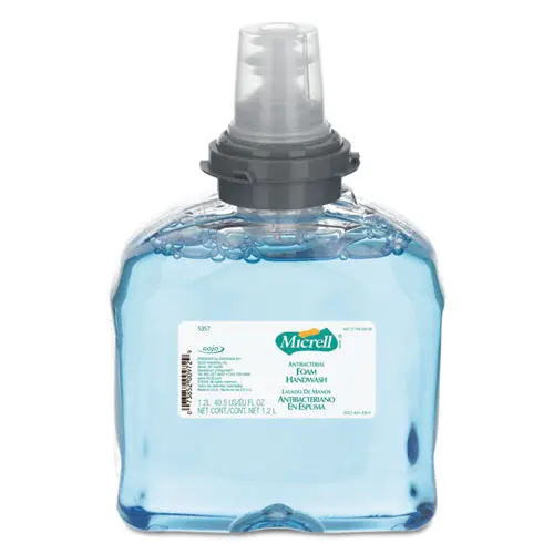 Antibacterial Foam Handwash, Touch-Free Refill, Floral, 1,200 Ml, 2-Carton 1