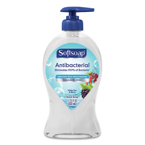 Antibacterial Hand Soap, White Tea And Berry Fusion, 11.25 Oz Pump Bottle 1