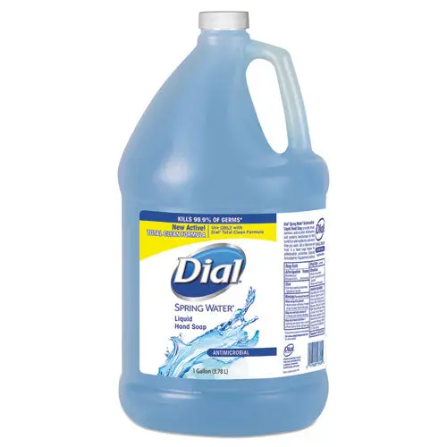 Antimicrobial Liquid Hand Soap, Spring Water Scent, 1 Gal Bottle 1
