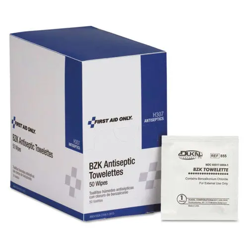 Antiseptic Cleansing Wipes, 50-Box 1